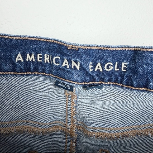 American Eagle Outfitters Perfect Bermuda Jean Shorts Womens 14 - Picture 7 of 10